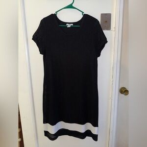 Bar III Black Knit Dress